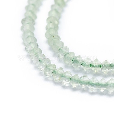 perles naturelles préhnite brins(G-I249-D06-01)-3