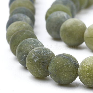 Jade de xinyi naturel / brins de perles de jade du sud de la Chine(G-T106-070)-2