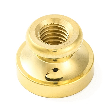 Golden Tone Round Wax Seal Brass Stamp Heads(AJEW-Z034-02G-J)-3