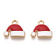 Golden Plated Alloy Enamel Charms(ENAM-T009-96-RS)-2
