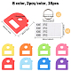 2 Sets Plastic Key Caps(FIND-GL0002-21)-2