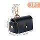 PU Imitation Leather Wedding Ring Pouch(ABAG-WH0038-45A)-2