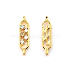Alloy Rhinestone Cabochons, Oval, for Nail Art Studs and Nail Art Decoartion Accessories, Golden, 12x3x1.7mm(MRMJ-WH0072-12)