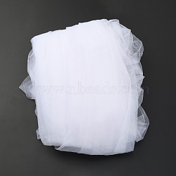 Chinlon Tulle, Diamond Mesh, for Wedding Party Decorations, White, 200x160x0.015cm(DIY-WH0325-93B)