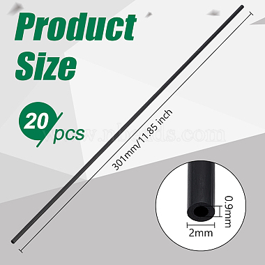Carbon Fiber Round Bar(DIY-WH0591-514B)-2