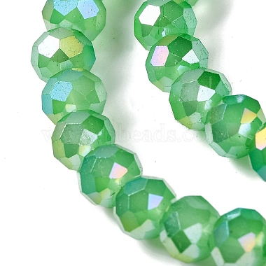 Baking Electroplate Glass Beads Strands(DGLA-A039-J8mm-B03)-3