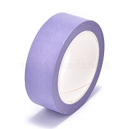 DIY Solid Color Scrapbook Decorative Paper Tapes, Self Adhesive Tapes, Lilac, 15mm, about 10m/roll(DIY-M008-A02)