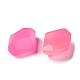 perles d'agate rose naturelles teintes(G-P510-01)-3