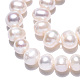 brins de perles de culture d'eau douce naturelles(PEAR-N013-06F)-3