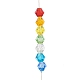 Star Iron Colorful Chandelier Decor Hanging Prism Ornaments(HJEW-P012-03P)-4