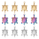 unicraftale 12pcs 3 couleurs 304 pendentifs en acier inoxydable(STAS-UN0041-23)-1