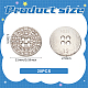 20Pcs Alloy with Rhinestone Buttons(BUTT-MA0001-05)-2