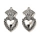 ajuste de diamantes de imitación de aleación de estilo tibetano colgante(FIND-C043-067AS)-1