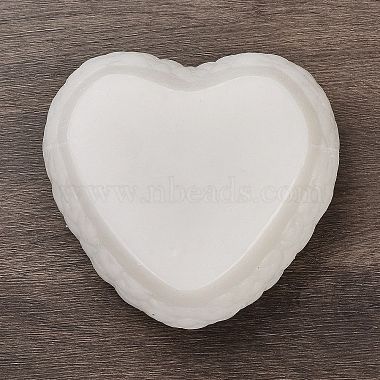 Valentine's Day Flower Heart Candle Silicone Molds(DIY-L072-016)-4