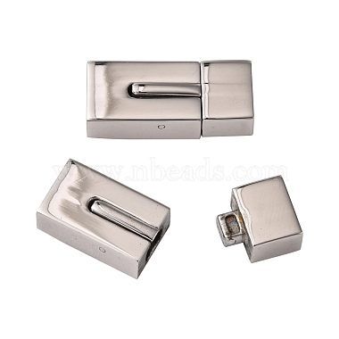 Stainless Steel Color 304 Stainless Steel Bayonet Clasps
