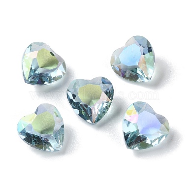 cabochons en strass en verre transparent(RGLA-B003-03A)-2