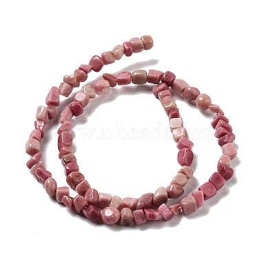 perles de rhodochrosite naturel brins(G-D081-A08)-5