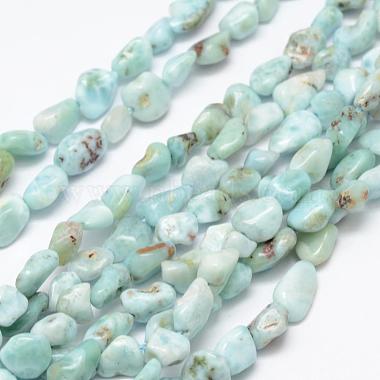 6mm Aquamarine Nuggets Others Beads