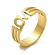 Ионное покрытие (ip) 201 кольцо на палец из нержавеющей стали(RJEW-G278-05G)-1