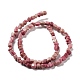 perles de rhodochrosite naturel brins(G-D081-A08)-5