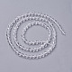 Natural Quartz Crystal Beads Strands(G-F596-44-2mm)-2