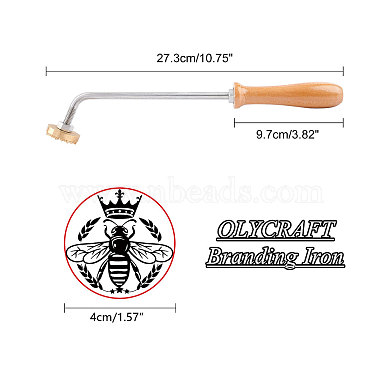 estampado de latón de soldadura en relieve con sello(AJEW-WH0123-006-W)-2