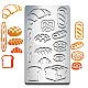 BBQ Daily Theme Custom Stainless Steel Metal Stencils(DIY-WH0289-050)-1