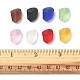 32pcs 8 couleurs brins de perles de verre dépoli transparent(GLAA-FS0001-60)-6