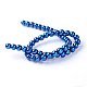 Non-magnetic Synthetic Hematite Beads Strands(G-S096-12mm-7)-3