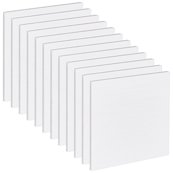 PVC Foam Board, Craft Foam, White, 100x100x5.5mm