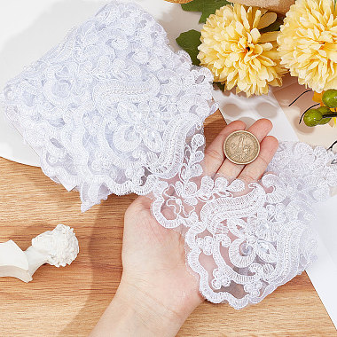 Polyester Lace Trim(OCOR-WH0070-43B)-3