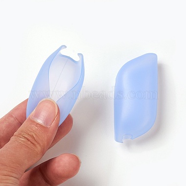 Tragbare Zahnbürstenhülle aus Silikon(X-SIL-WH0001-02)-2