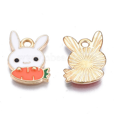 Alloy Enamel Pendants(ENAM-T016-21-RS)-3