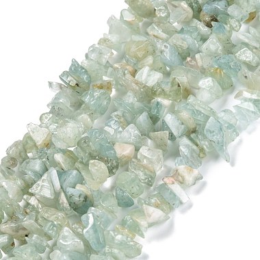 Chip Aquamarine Beads