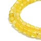 Natural Yellow Agate Bead Strands(G-P457-B01-48)-2