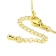 Brass Micro Pave Clear Cubic Zirconia Pendant Necklaces for Women(NJEW-E106-20G-02)-3