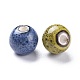 Handmade Fancy Antique Glazed Porcelain Beads(PORC-R403-M2)-4