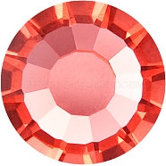 Preciosa&reg Crystal Hotfix Flatback Stones, Czech Crystal, Round(438 11 612 Chaton Rose VIVA 12 &reg), 90350 Padparadscha, SS6(1.9~2.1mm)(Y-PRC-HSS6-90350)