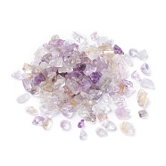 Natural Ametrine Chips Beads, No Hole/Undrilled, 4~10x3.5~5x1~3mm, about 12000pcs/1000g(G-M364-21)