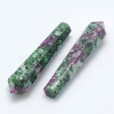 Natural Ruby in Zoisite Pointed Beads(G-E490-E26)-2