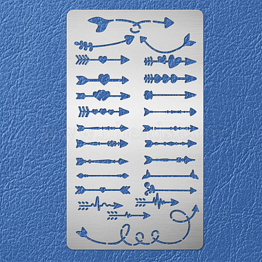 BENECREAT 4 Styles Steel Cutting Dies Stencils(DIY-BC0004-15)-5