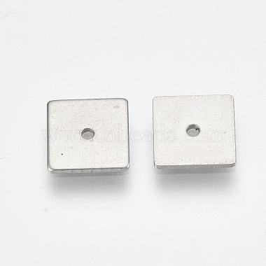 Stainless Steel Color Square Stainless Steel Spacer Beads