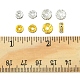 240 pièces 8 styles perles entretoises en fer et laiton strass(FIND-FS0001-34)-6