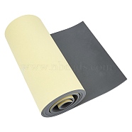 Adhesive EVA Foam Sheets, For Art Supplies, Paper Scrapbooking, Cosplay, Halloween, Foamie Crafts, Gray, 296x1mm, about 2m/roll(AJEW-WH0109-95E)