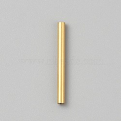 Brass Tube Beads, Golden, 20x2mm, Hole: 1.7mm(FIND-WH0170-61A)