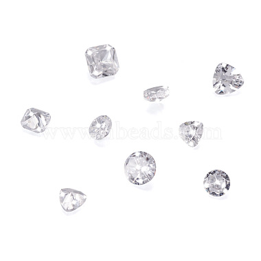 Clear Mixed Shapes Cubic Zirconia Cabochons