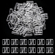 Пластиковые зажимы для бикини chgcraft(FIND-CA0008-32B-01)-2