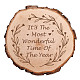 彫刻された木の丸いシート(AJEW-WH0362-006)-1