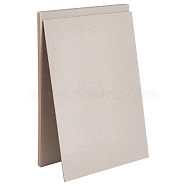 Elite 6Pcs Rectangle Kraft Papers, DIY Craft Paper, Olive, 297x210x2mm(DIY-PH0008-35)