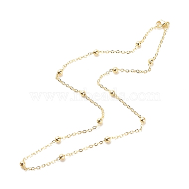 Brass Satellite Chains Necklace for Women(NJEW-P265-06G)-2